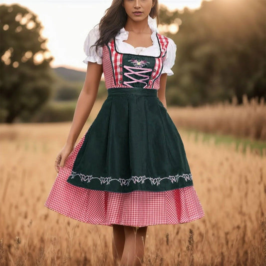 Fien | Geruite Oktoberfest dirndl